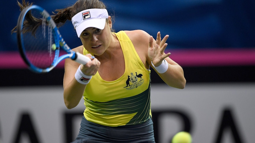 Aussies advance at US Open as rain again suspends play in New York