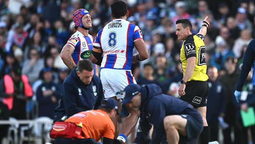 Knight's prop cops season-ending ban after send-off