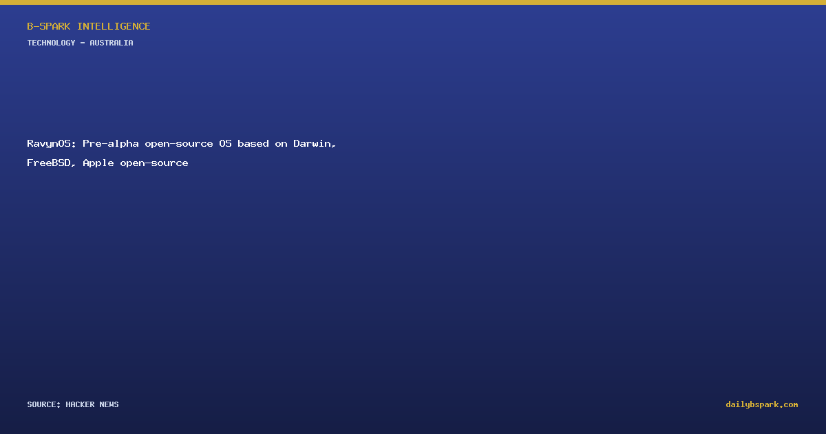 RavynOS: Pre-alpha open-source OS based on Darwin, FreeBSD, Apple open-source