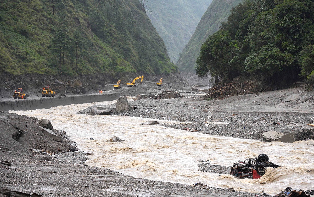 India recovers 7 bodies swept downstream after Nepal floods