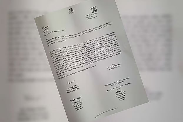 "We are monitoring you all the time”: Journo receives death threat letter in the name of 'Touhidi Janata'