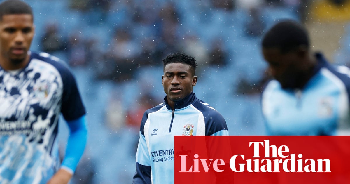 Bournemouth v Everton, Coventry v Hull and more: football clockwatch – live