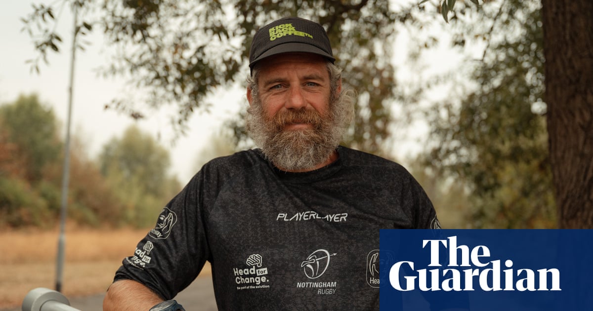 100 ultramarathons in 100 days: former rugby pro hit by brain injury nears end of feat