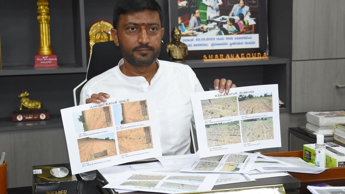 MLA threatens protest against govt. failure to include Gurmitkal in drought-hit list