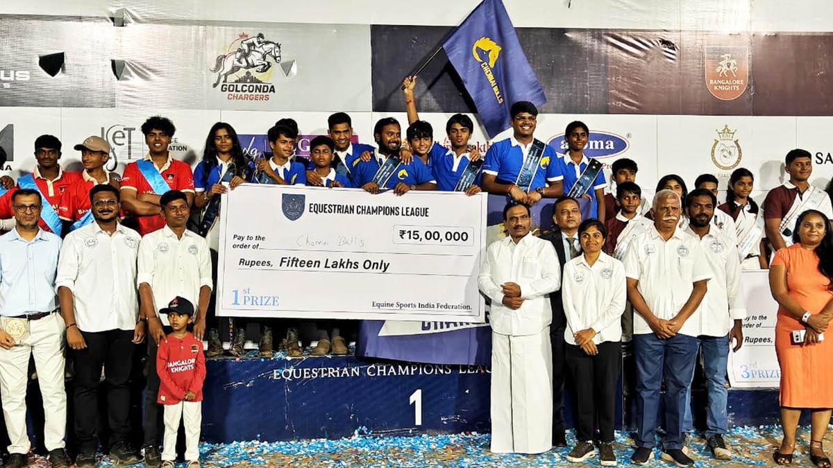 Chennai Bulls reigns supreme in the Equestrian CL