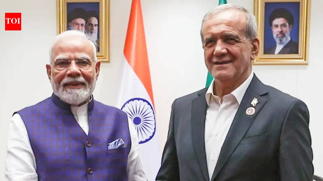 Iran president meets PM Modi who seeks help to end war