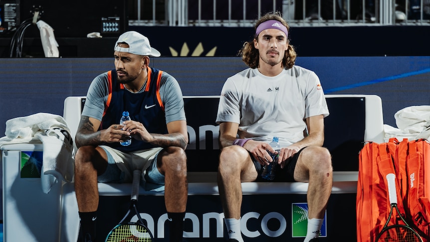 Former rival says Nick Kyrgios's drug ban 'pretty much expected'