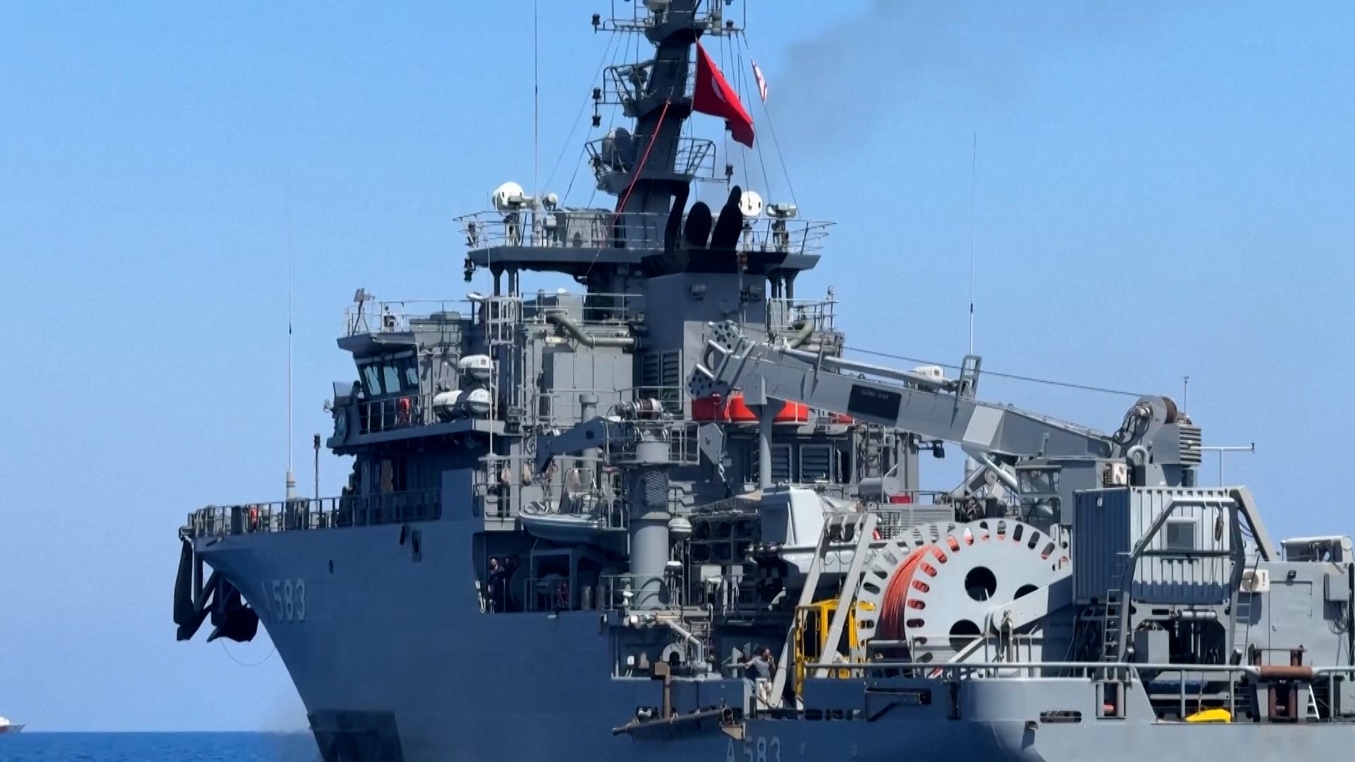 Deep-sea search begins for 20 people missing in Cyprus ferry disaster