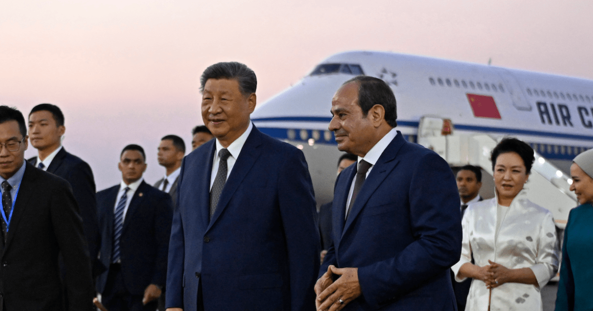 China’s Xi makes his first visit to Egypt in a decade