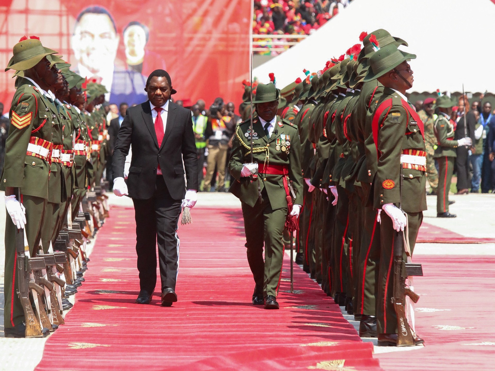 Hakainde Hichilema returns as Zambia’s president following disputed vote