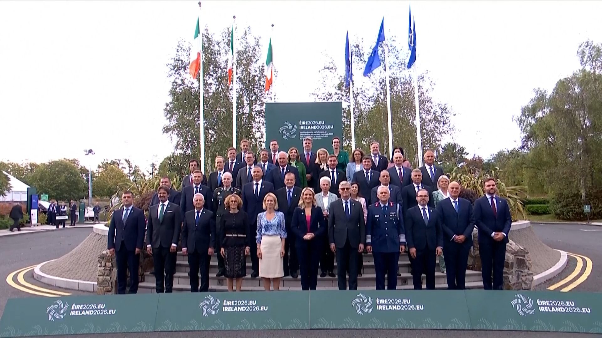 EU ministers in Ireland tackle Israeli settlement trade and Ukraine defence