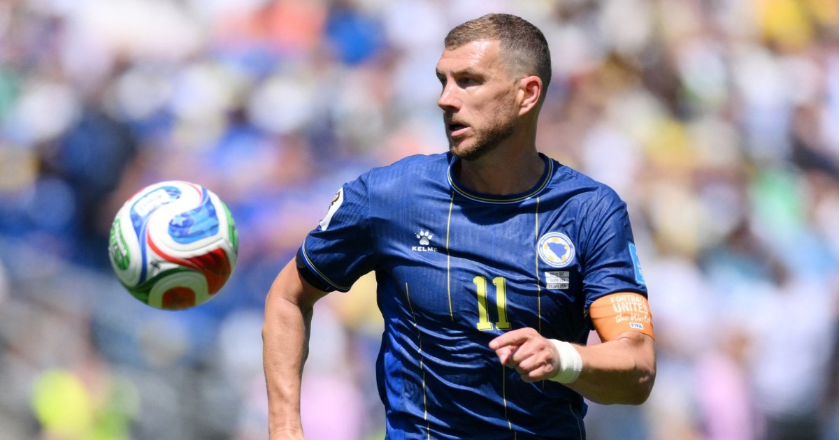 Legendary Bosnian striker Edin Dzeko to retire from international football
