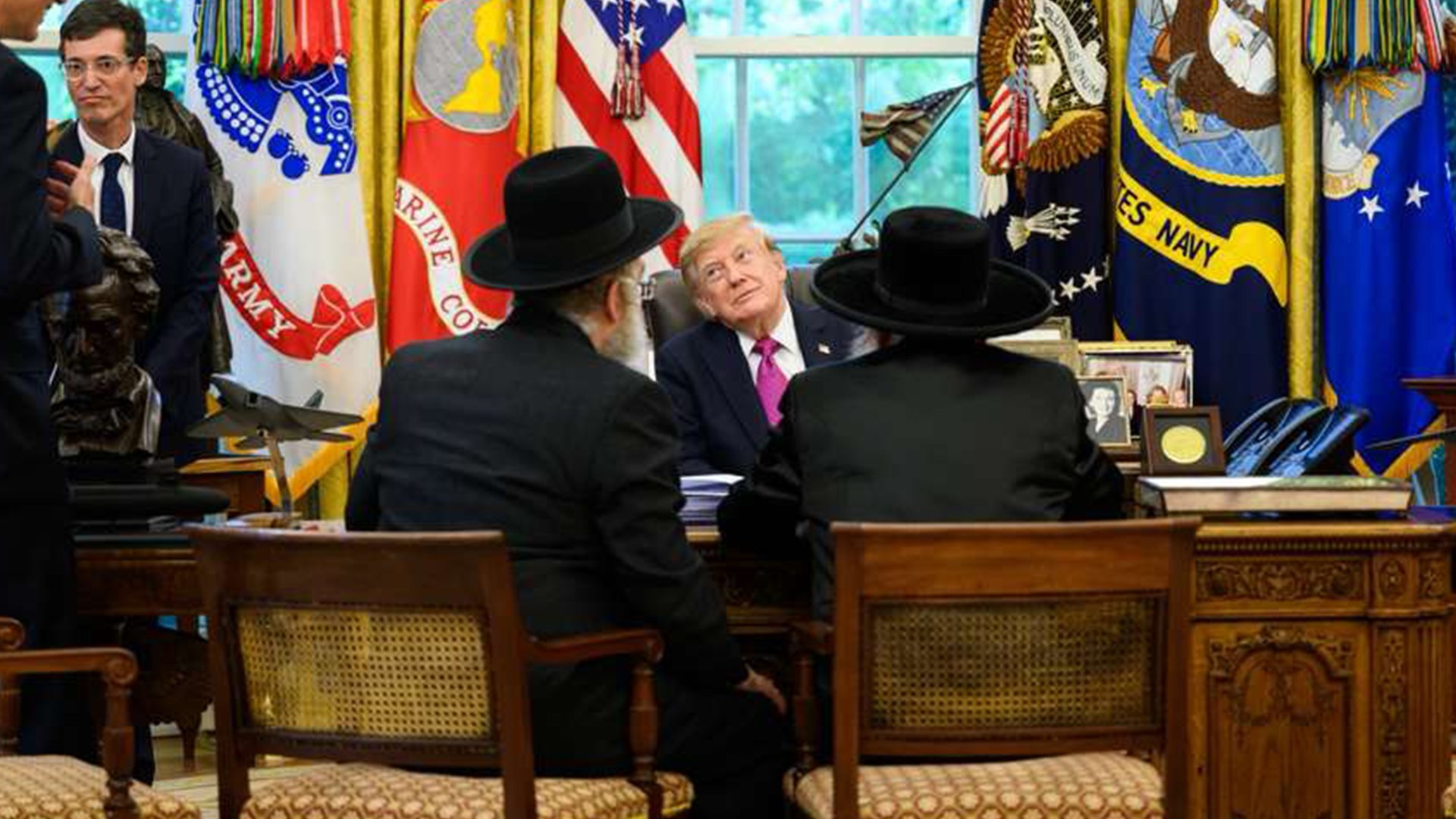 Why did Trump meet with anti-Zionist Jewish leaders?