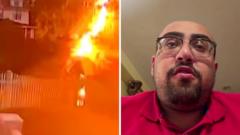 Watch: US man struck by lightning describes 'horrific' experience