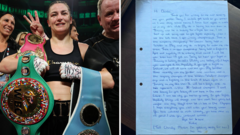 'Dear Katie, how far we have come…' – Taylor gets reply from her hero