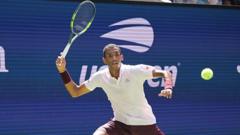 Third seed Auger-Aliassime upset by Khachanov at US Open