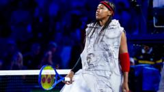 A newspaper gown and an NBA tribute – Osaka's US Open fashion statement