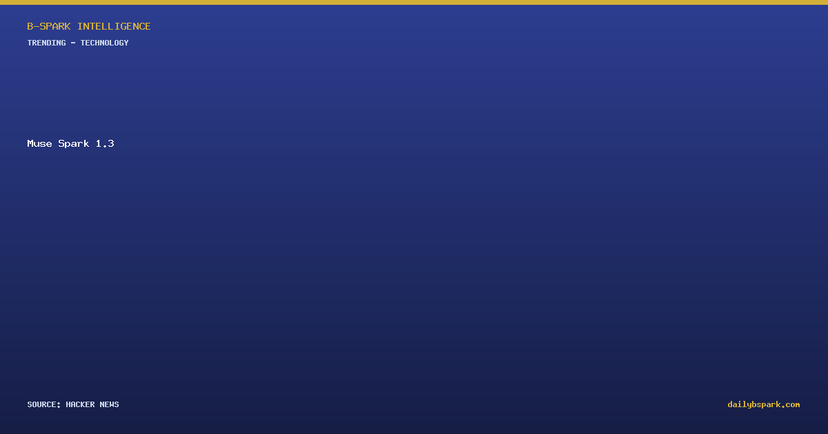 Muse Spark 1.3