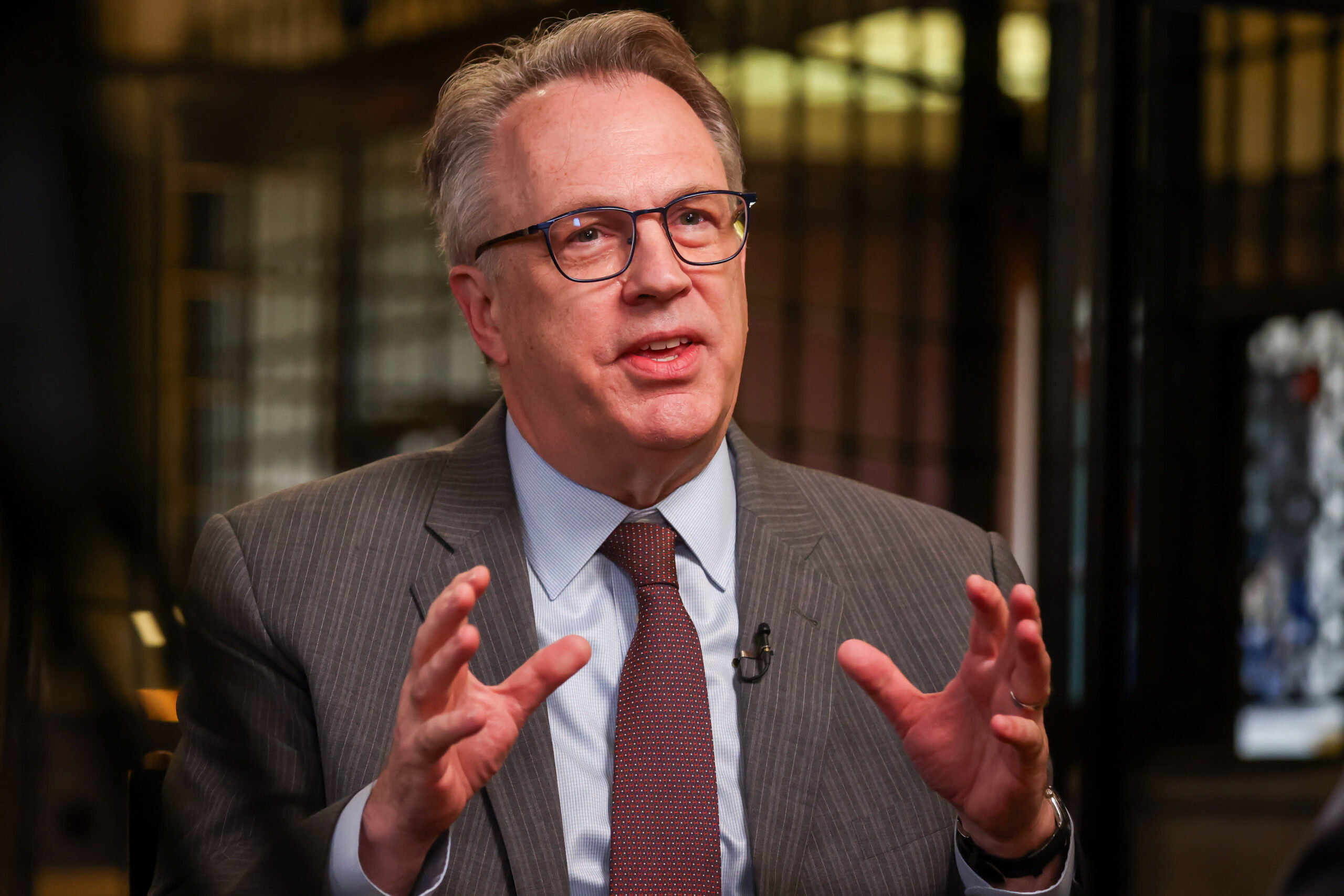 New York Fed's Williams says yield surge due to strong economic prospects