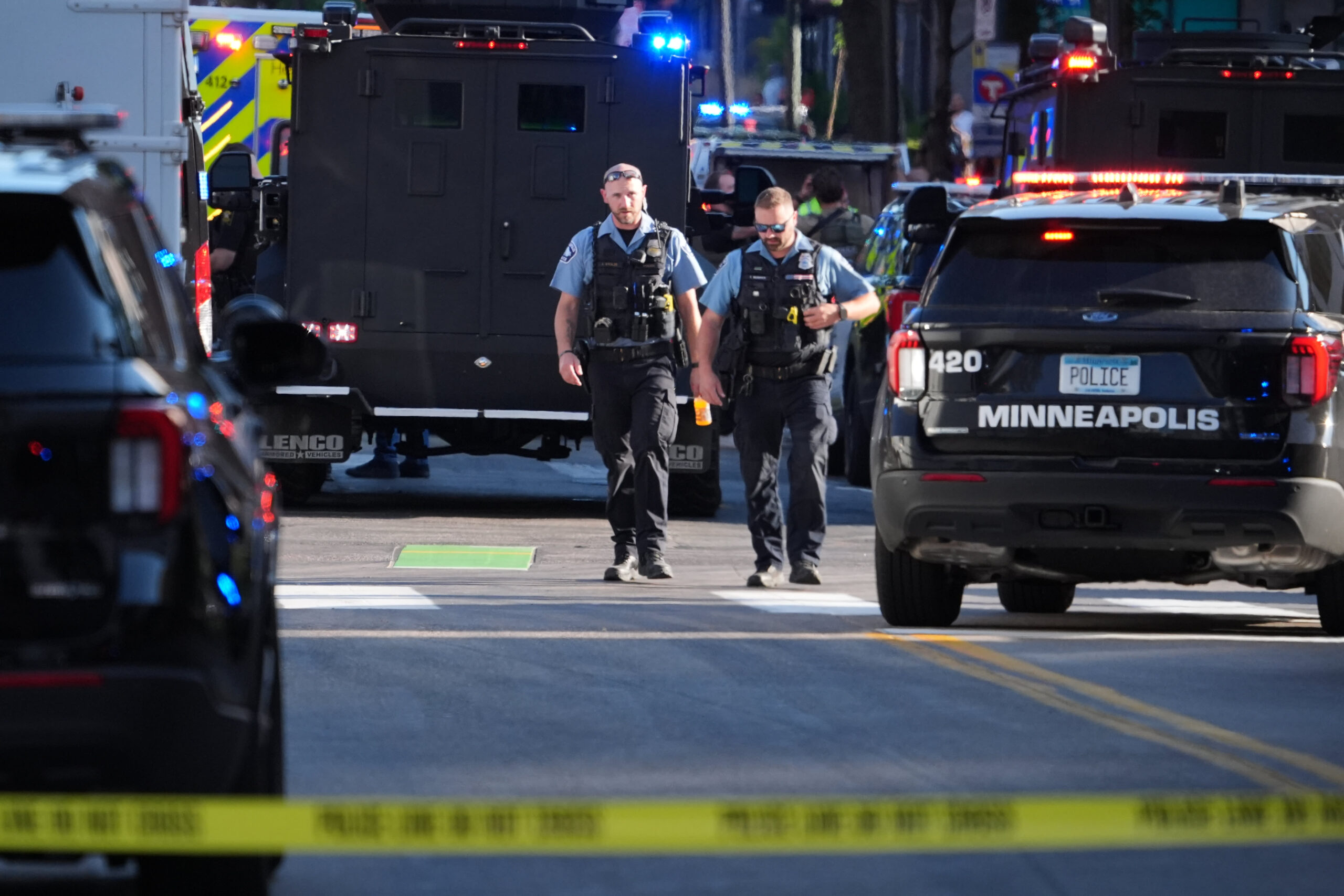 2 people were killed and suspect is dead in downtown Minneapolis shooting, hospital officials say