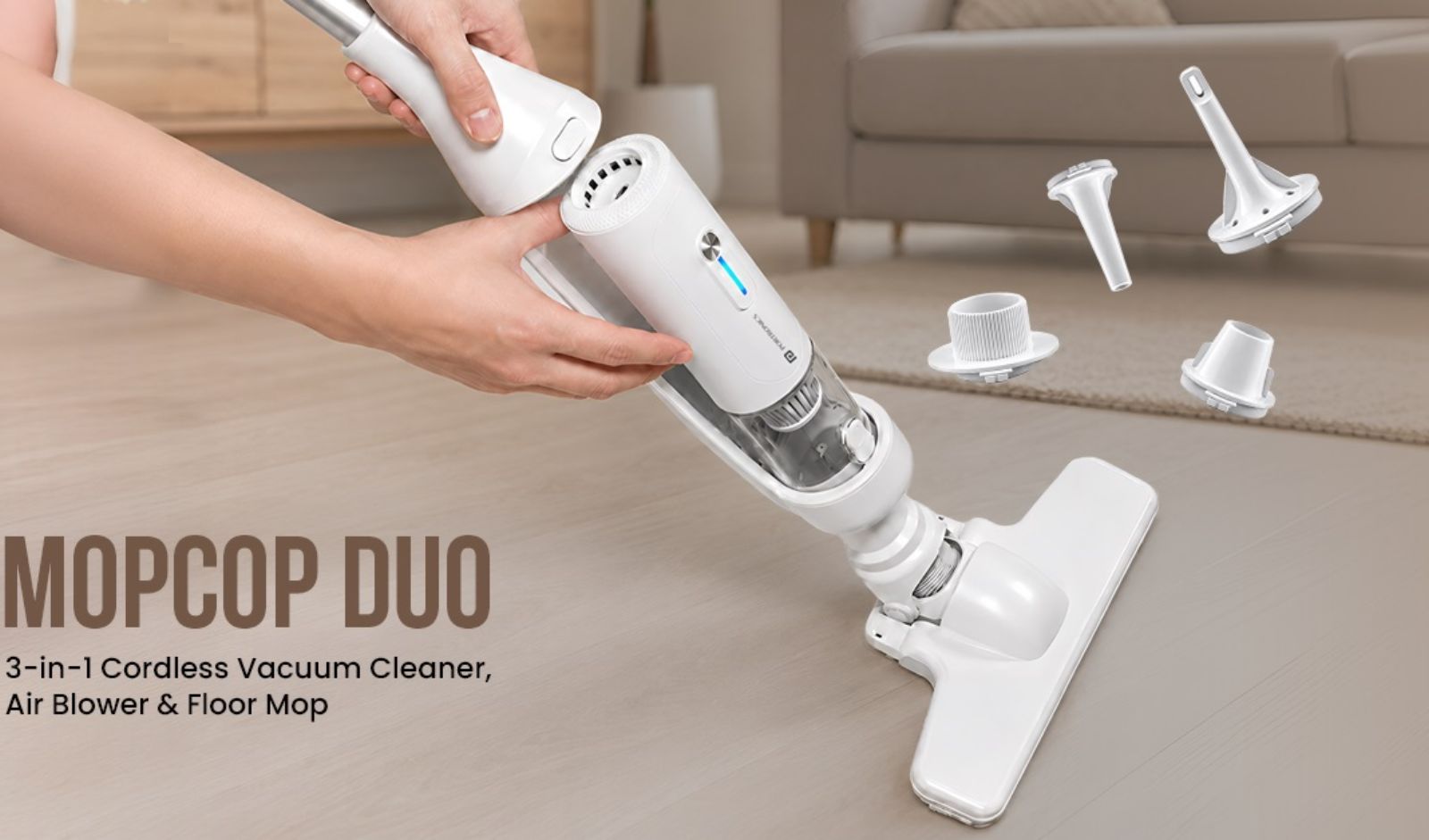 Portronics Launches Mopcop Duo 3-in-1 Cordless Cleaning Device – Indian Retailer
