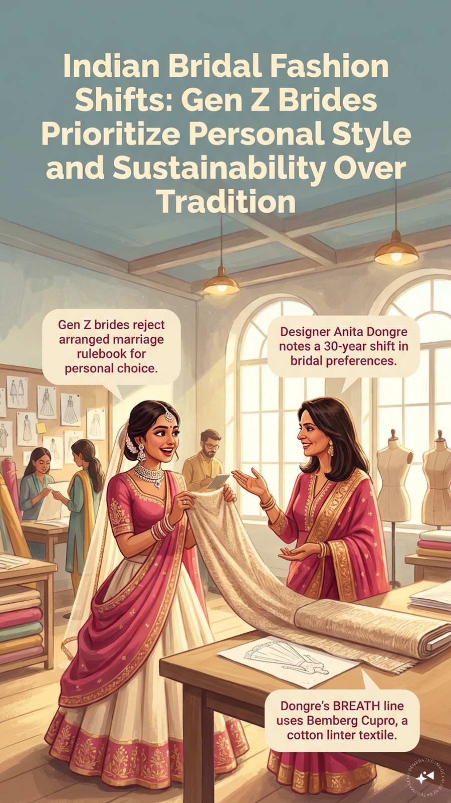 Anita Dongre on Gen Z's, Sustainability, and Indian Fashion – Storyboard18