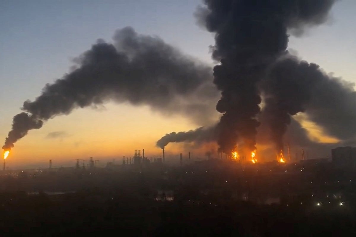 How Ukraine’s devastating attacks on Putin’s oil refineries brought the war to Russia’s doorstep – The Independent