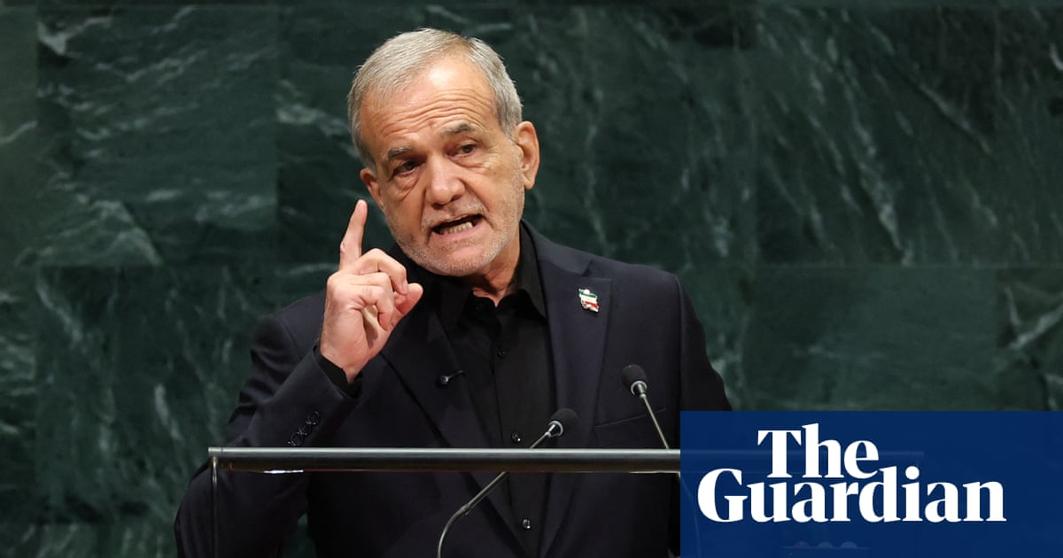 Iran’s president hits out at ‘bully’ Trump in UN speech but signals willingness to talk – The Guardian