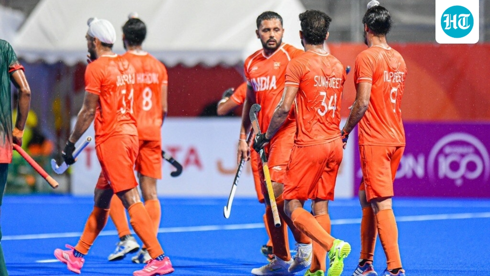 India steamroll Bangladesh amid Abhishek injury worry | Hockey – Hindustan Times