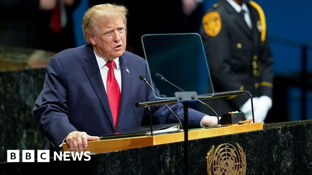Trump threatens to 'annihilate' Iran in UN speech as officials meet on sidelines – BBC
