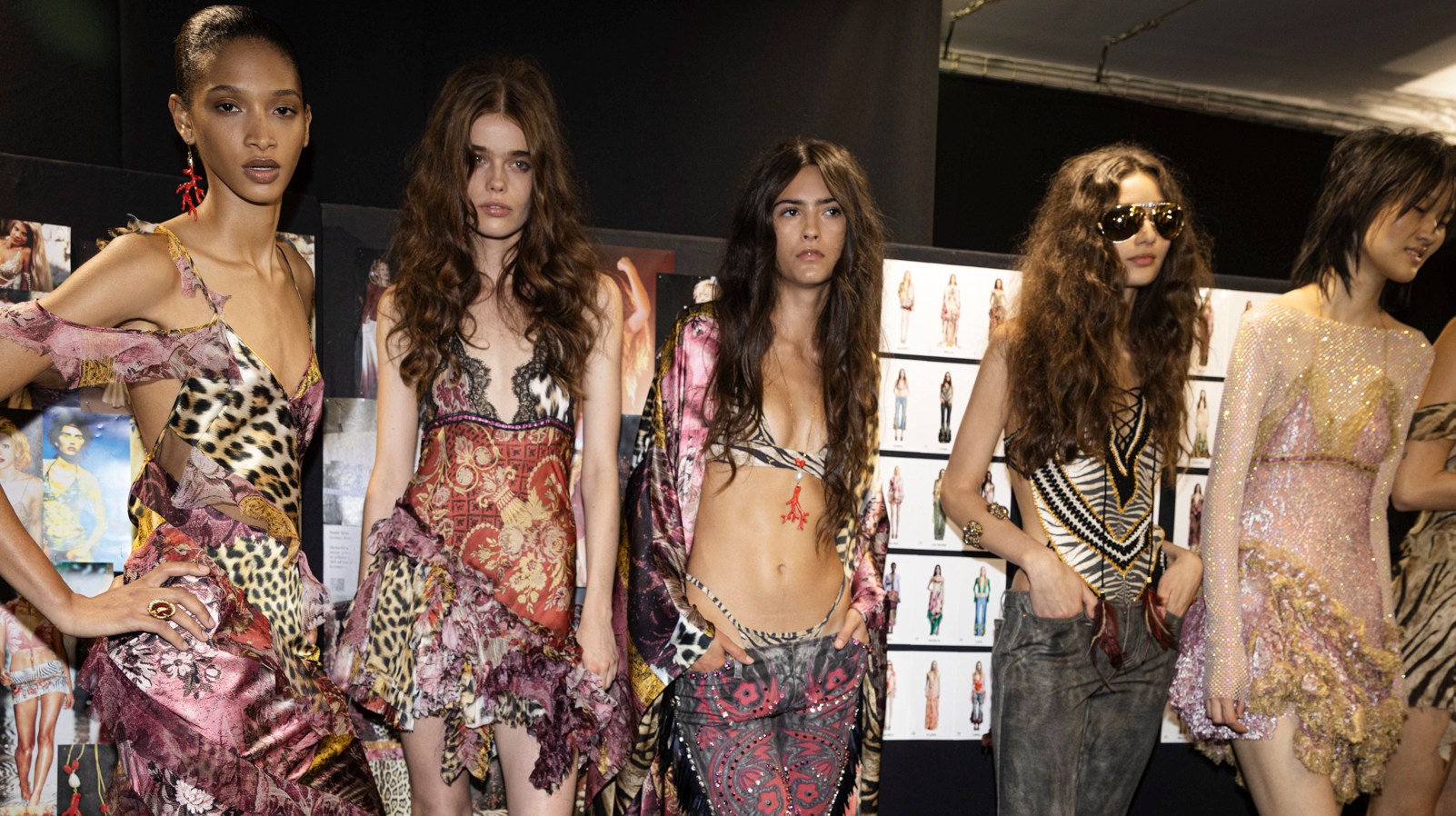 Backstage at Roberto Cavalli Spring 2027 Ready-to-Wear Collection [PHOTOS] – WWD