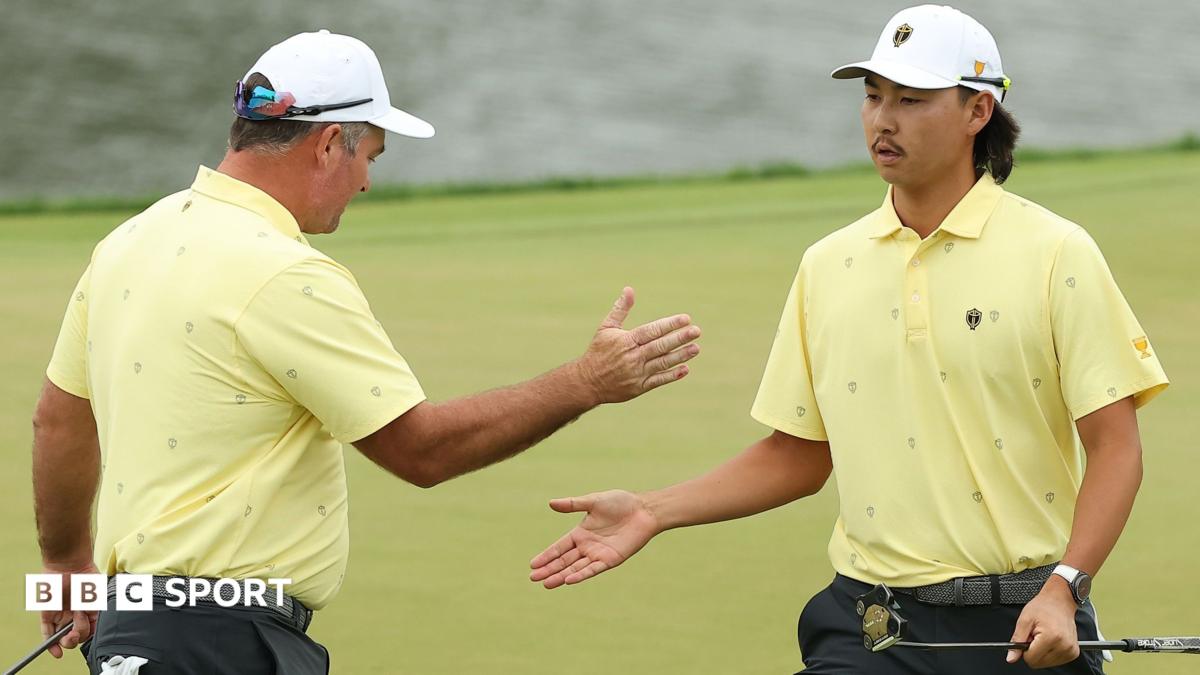 Presidents Cup: International team fight back from 3-2 down to take 7-3 lead over USA – BBC