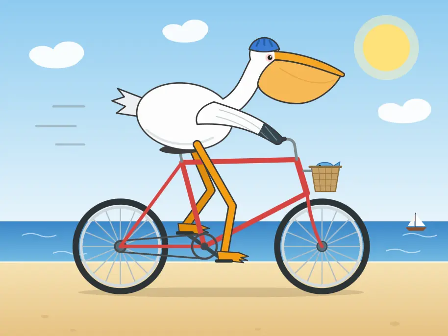 Claude Fable 5.1 made me a nice animated pelican