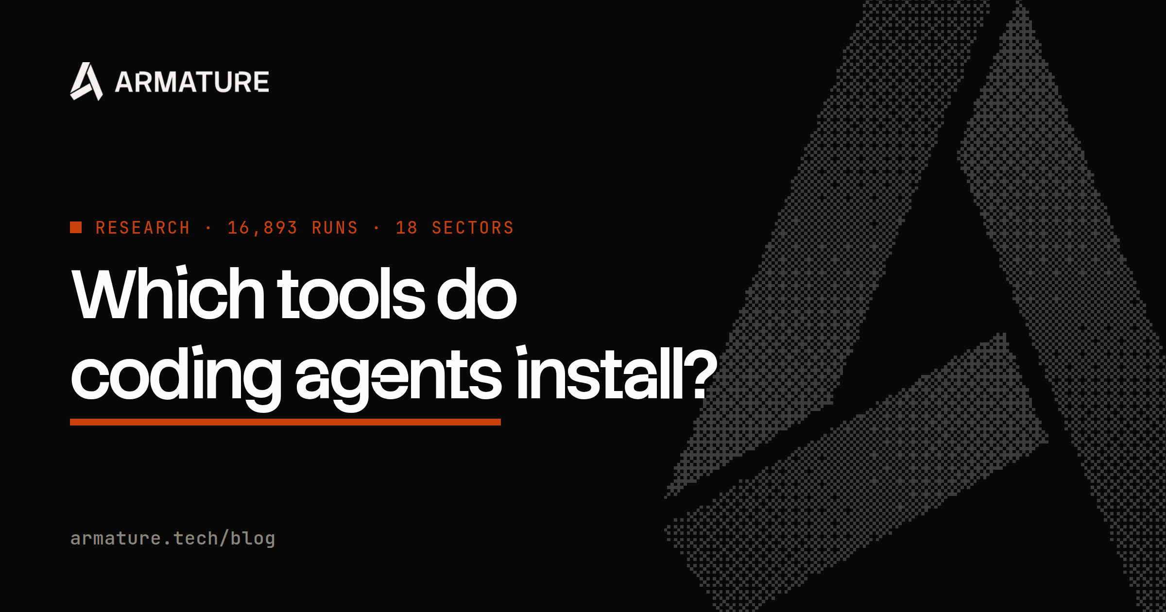 Which tools do Claude, Codex and Cursor choose? We measured 17k runs to find out