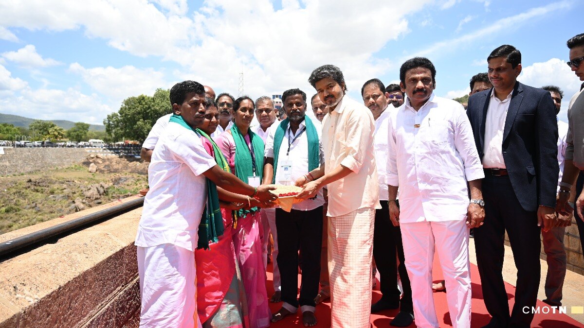 Relief for Tamil Nadu farmers as CM Vijay opens Mettur dam amid Cauvery row