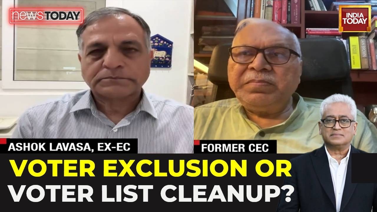 The News Today: Dr S.Y. Quraishi and Ashok Lavasa on Electoral Roll Deletions