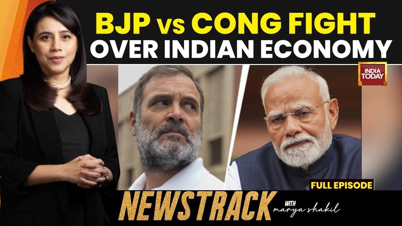 India's Q1 GDP Grows at 7.8%; Arvind Panagariya & Manish Tewari Debate Real Economic Health