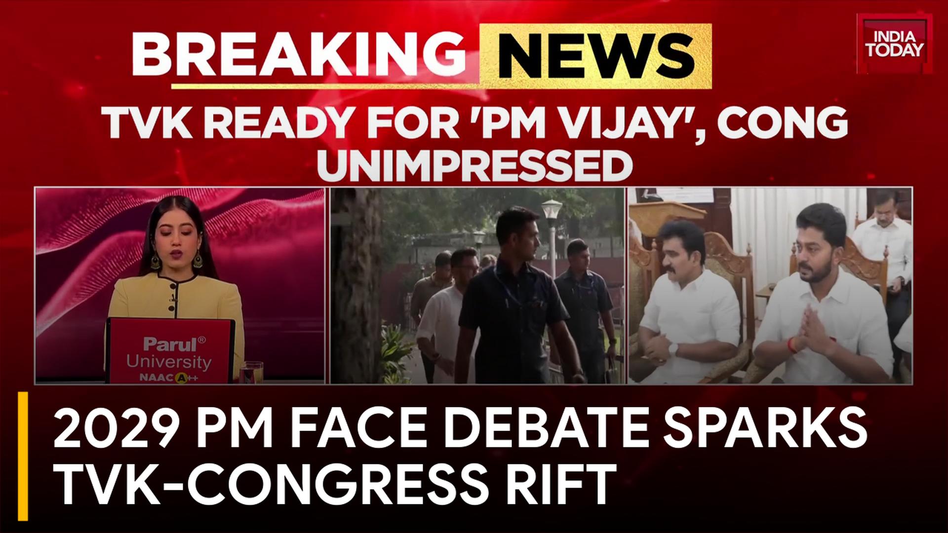 TVK-Congress Rift Over 2029 PM Face, Alliance Tensions & Tamil Nadu Politics