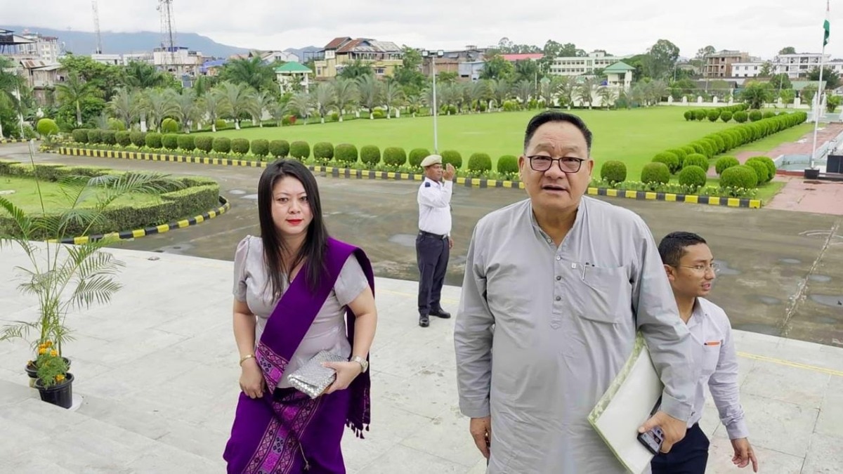 After 3 years, 2 Kuki-Zo MLAs attend Manipur Assembly session in Imphal
