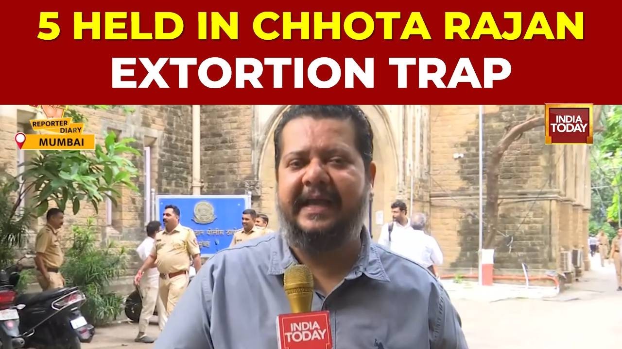 5 Held In Rs 11-Cr Chhota Rajan Extortion Bid: Bandra Builder Targeted, Toy Note Trap Laid