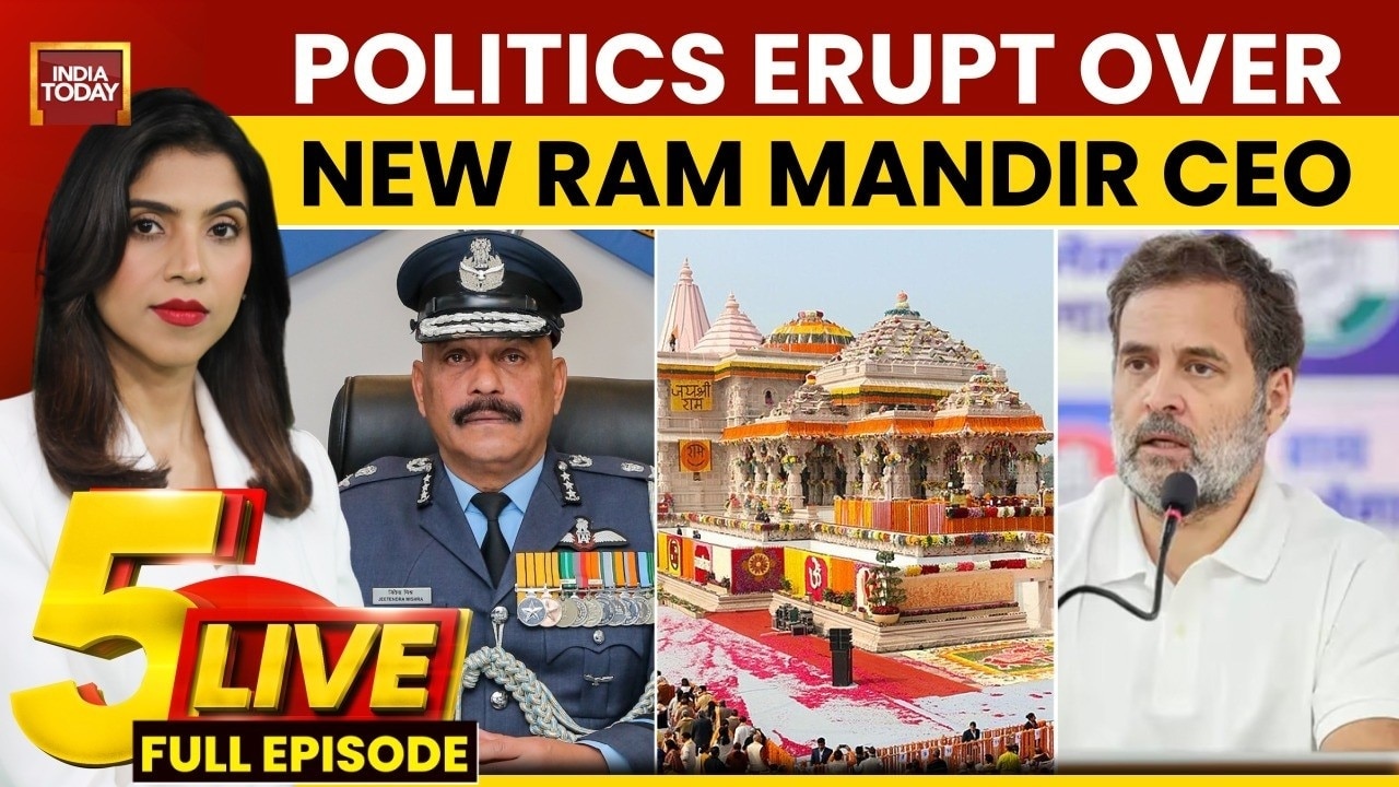 Ram Mandir CEO Row, Showdown Over 7.8% GDP Data And Punjab Voter List Clash