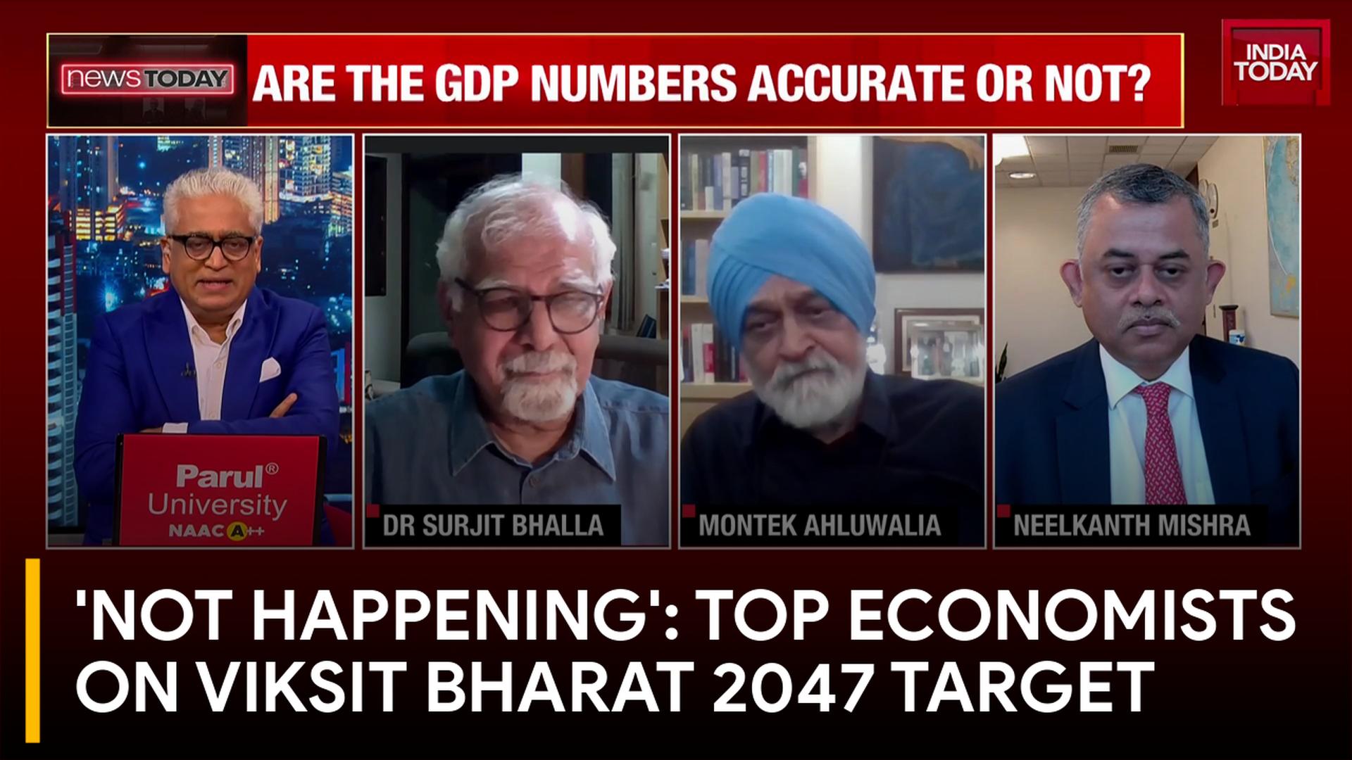 Has Modi Govt Proven Doomsdayers Wrong: Surjit Bhalla, Nilkanth Mishra & Montek Singh Ahluwalia