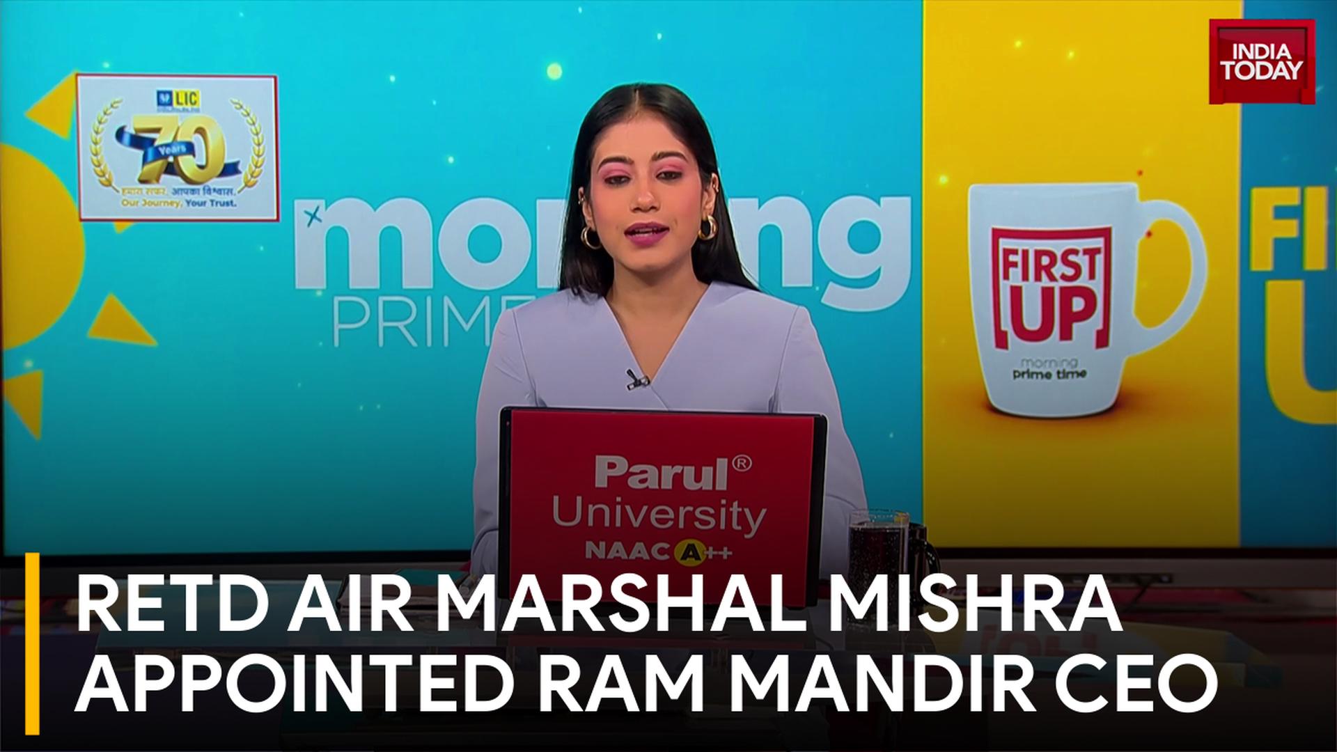 Ram Mandir Trust Appoints Retd Air Marshal Jitendra Mishra As CEO Amid Donation Row