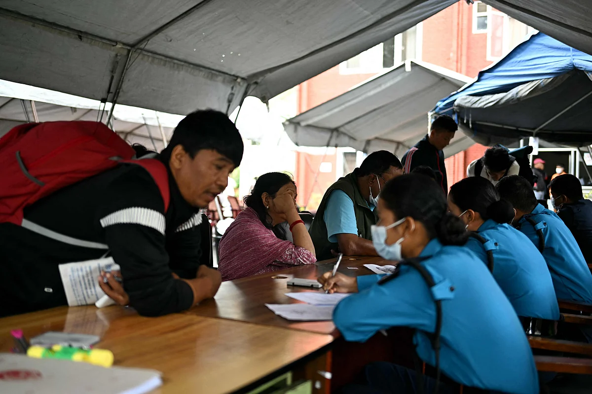 Families descend on Nepal in search of missing tourists