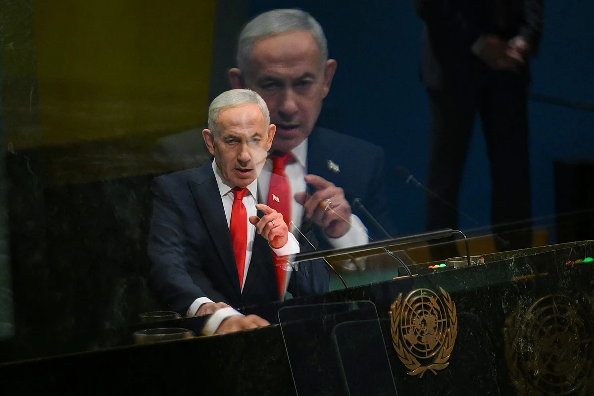 Israel's Netanyahu denounces enemies, allies in fiery UN speech