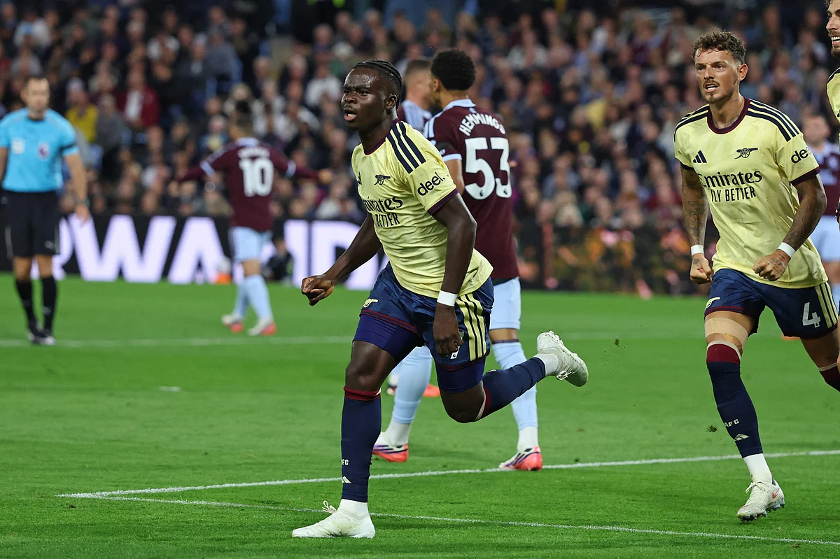 Arteta hails Arsenal's "finishers" after Saka kills off Villa