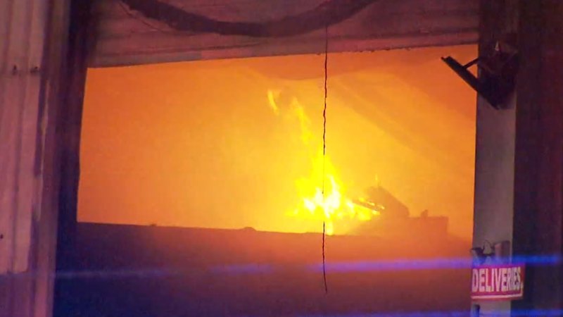 Australia Post depot gutted by fire
