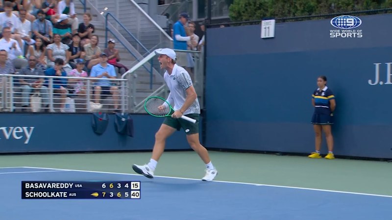 Schookate punches second round ticket