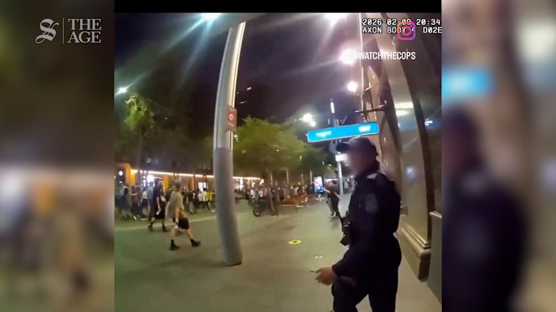 Police footage emerges