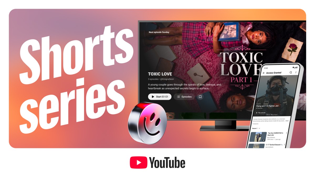YouTube’s new ‘Short series’ feature brings episodic viewing to Shorts
